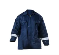 125 DROMEX D59 Navy Blue Flame & Acid Thermal Jacket