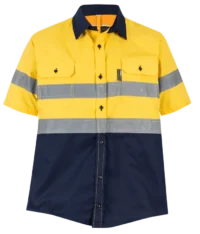 148 Short Sleeve Mining Shirt 65/35 Polycotton