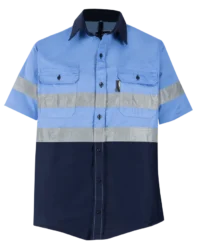149 Short Sleeve Mining Shirt 65/35 Polycotton