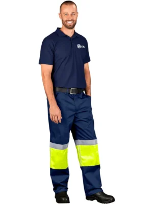 Traffic Premium Two Tone Hi Viz Reflective Pants