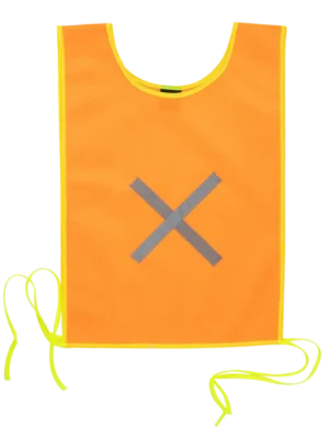 206 Reflective Bib Solid Material Bib