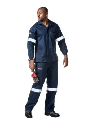 DROMEX D59 Flame & Acid Jacket (Navy Blue)