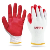 270 GO WORK Red Nitrile Palm Dipped Glove