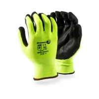MIIZU 300HI Hi-Viz Palm Coated Gloves
