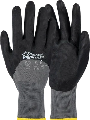 288 PIONEER 15 Gauge Grey Nylon Liner Glove