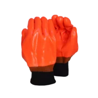 PIONEER Orange Freezer Knit Wrist Glove
