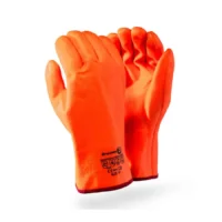 PIONEER Orange Freezer Glove, 30cm Open Cuff