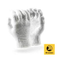 7gg Bleached Cotton Crochet Glove