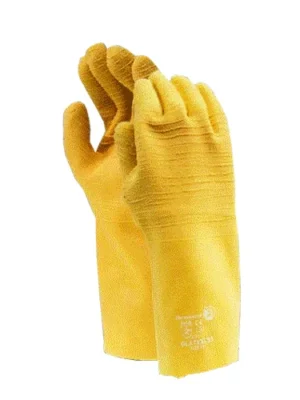 YELLOW COMAREX 35cm Elbow Fleece Lined Glove