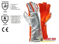 DROMEX Aluminised Leather Glove (500°C)