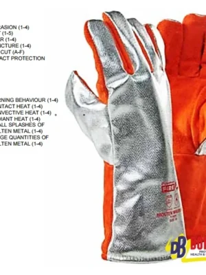 339 DROMEX Aluminised Leather Glove (500°C)