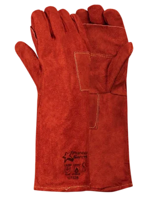 343 2.5 Blue Lined Welding Glove AB Grade