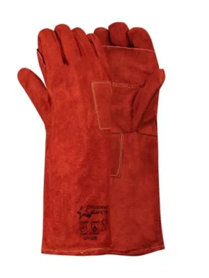 347 PIONEER 8 Green Lined Elbow Length Glove with Reinforced Palm