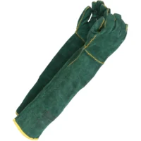 DROMEX Green Lined Fully Welted Shoulder Length Glove