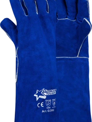 PIONEER TOUGH Blue Lined Welding Glove A Grade 45cm