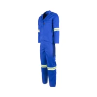 Royal Blue Conti Suits Polycotton with Reflective Tape