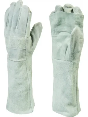 375 8 Chrome Leather Apron Palm Glove