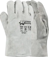 PIONEER 2.5 Chrome Leather Wrist Length Fleece Lined Winter Glove