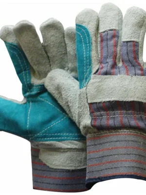 396 DROMEX Rigger Reinforced Green Palm & Candy Back Safety Cuff