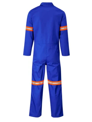 51 Safety Polycotton Boiler Suit with Reflective Arms & Legs