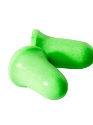 511 Fluorescent Green Bell PU Foam Disposable & Corded Earplug