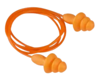 512 PIONEER Reusable Earplug Orange Corded Individual Pack 100 Per Box MOQ 2000