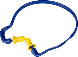 523 Reusable Banded Earplug Blue