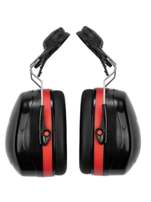 536 PIONEER Ear Defender SNR30DB Red Cap Mounted Earmuff MOQ 20