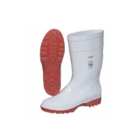 620 Duralight Ladies Gumboot NSTC Red/White SABS Approved