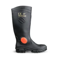 Black Gumboot Steel Toe Cap MOQ 10x Pairs