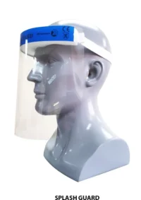 Martcare Certified Faceshield Tough Polycarbonate Visor