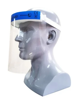 Martcare Certified Faceshield Tough Polycarbonate Visor