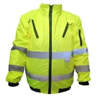 87 LIME Bunny Jacket Winter Zip Off Sleeve