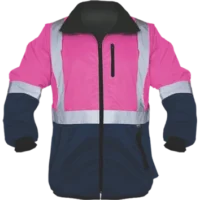 Standard Jacket Two Tone Pink and Navy
