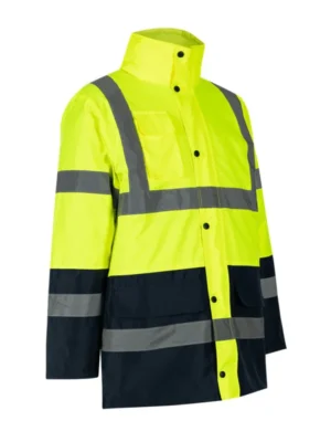 Parka Jacket Lime with Reflective